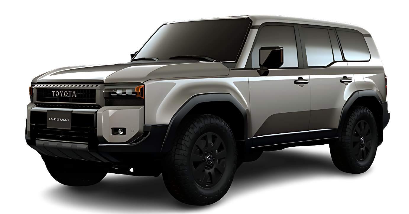 Toyota Land Cruiser — урд хажуугаас